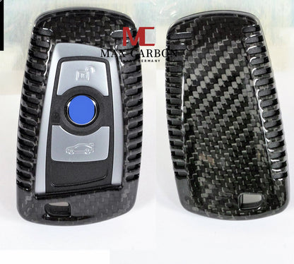 Funda protectora MAX CARBON Premium para llave para BMW Serie 1 Serie 2 Serie 3 Serie 4 Serie 5 Serie 6 Serie 7 M2 M3 M4 M135i M140i M235i M240i X1 X3 X4 X5 X6