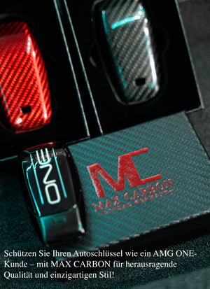 Dry Carbon Schlüssel Cover für Mercedes Benz Standard  – Premium Key Upgrade