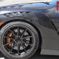 Dry Carbon Kotflügel mit Seitenöffnung für Radhausbelüftung Ersatz für Nissan GTR R35