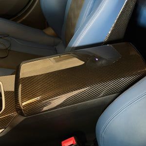 Dry Carbon Mittelkonsolen Armrest Abdeckung für BMW G20 G21 G80 G81 G22 G23 G26 G82