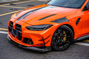 Dry Carbon Kotflügel Ersatz für BMW M3 G80 G81 M4 G82 G83 Co-Branding mit AE DESIGN inkl. Eintragung