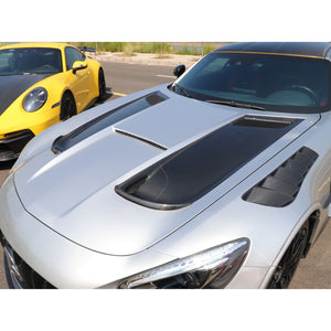 Dry Carbon Motorhaube für Mercedes Benz AMG GT GTS GTC GTR Pro Black Series GT