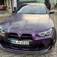 Grandi canard anteriori Dry Carbon, flap anteriori compatibili per BMW M3 G80 G81 / M4 G82 G83 VS