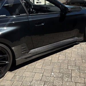 Dry Carbon Racing Replacement Side Skirts MAX Performance Style for BMW M2 G87 incl. LCI