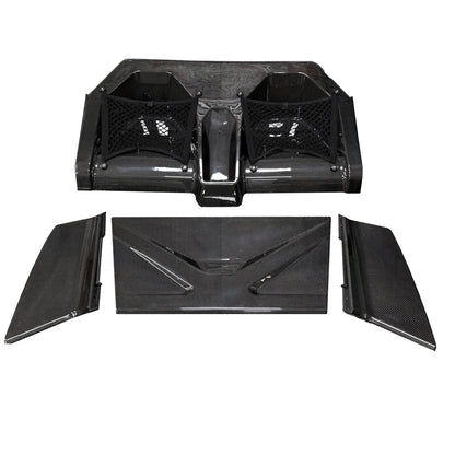 Dry Carbon Innenraum Rücksitzbank Premium 🇩🇪 Lackierung für BMW M3 G80 M4 G82 M2 G87