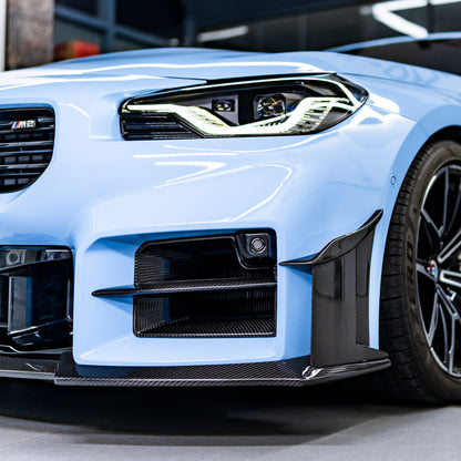 Dry Carbon Bumper Extension in L-Shape for BMW M2 G87 incl. LCI and CS