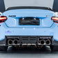 Dry Carbon Bumper Extension in L-Shape for BMW M2 G87 incl. LCI and CS