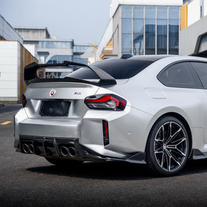 Dry Carbon Heckflügel Heckklappe Aufsatz für BMW M2 G87 / 2er G42 M240i