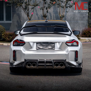 Dry Carbon Heckflügel Heckklappe Aufsatz für BMW M2 G87 / 2er G42 M240i