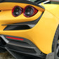 Dry Carbon Heckdiffusor Ersatz für Ferrari F8