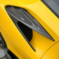Dry Carbon Lufteinlässe Seiten Blenden für Ferrari F8