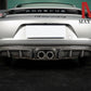 Dry Carbon Heckdiffusor "GTS Style" für Porsche Cayman & Boxster - 982
