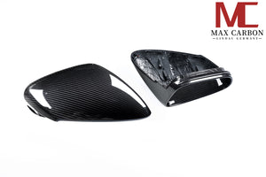 Dry Carbon Spiegelkappen für Porsche 911 992 & Taycan