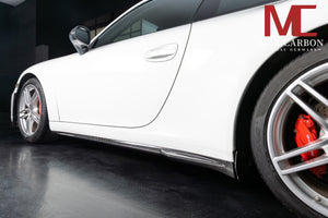 Dry Carbon Seitenschweller Schweller für Porsche 911 991.1 991.2