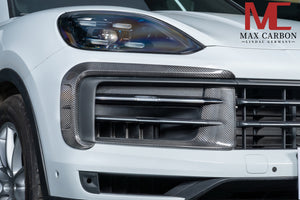 Dry Carbon Frontstoßstange Lufteinlass für Porsche Cayenne SUV Facelift - 9YA.2