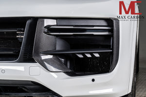 Dry Carbon Frontstoßstange Lufteinlass Seite für Porsche Cayenne Turbo / Turbo S / Turbo GT - 9YA.2