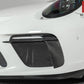 Dry Carbon Front LED Blenden "L-Form" für Porsche 911 - 991.2 GT3