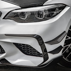 Dry Carbon Canards für BMW M2 F87