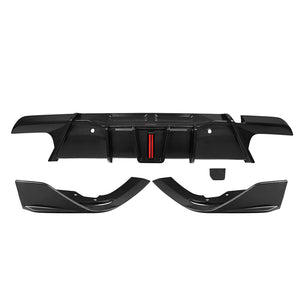 Dry Carbon Heckdiffusor mit LED Bremslicht für BMW X6M F96