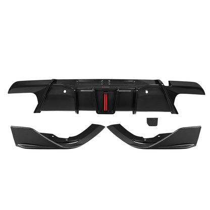 Dry Carbon Heckdiffusor mit LED Bremslicht für BMW X6M F96