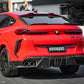 Dry Carbon Heckdiffusor mit LED Bremslicht für BMW X6M F96