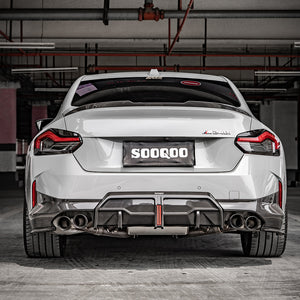 Dry Carbon Heckdiffusor mit Bremslicht für BMW 2er G42