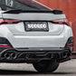 Dry Carbon Heckdiffusor + Winglets für BMW 4er G26