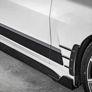 Dry Carbon Kotflügelverbreiterung Front für BMW 4er G22 G23