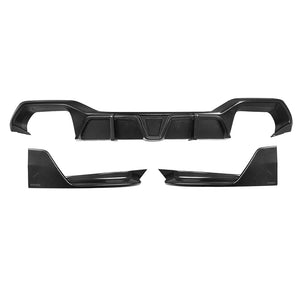 Dry Carbon Diffusor Heckdiffosr SQ für BMW X4 G02 LCI