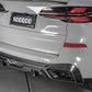Dry Carbon Auspuffblenden / Endrohrblenden "SQ Style" für BMW X5 G05 Pre-LCI & LCI