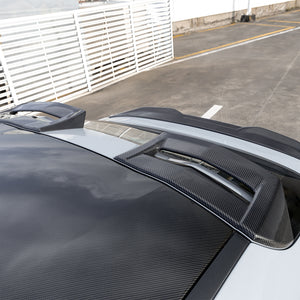 Dry Carbon Dachspoiler Lippe Satz für BMW X4M F98 / X4 G02 LCI