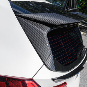 Dry Carbon Heckscheiben Aufsatz Finnen passend für BMW X3 G45