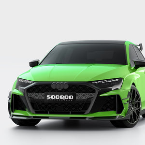 Dry Carbon Frontlippe SQ-V1 für Audi RS3 8Y Facelift