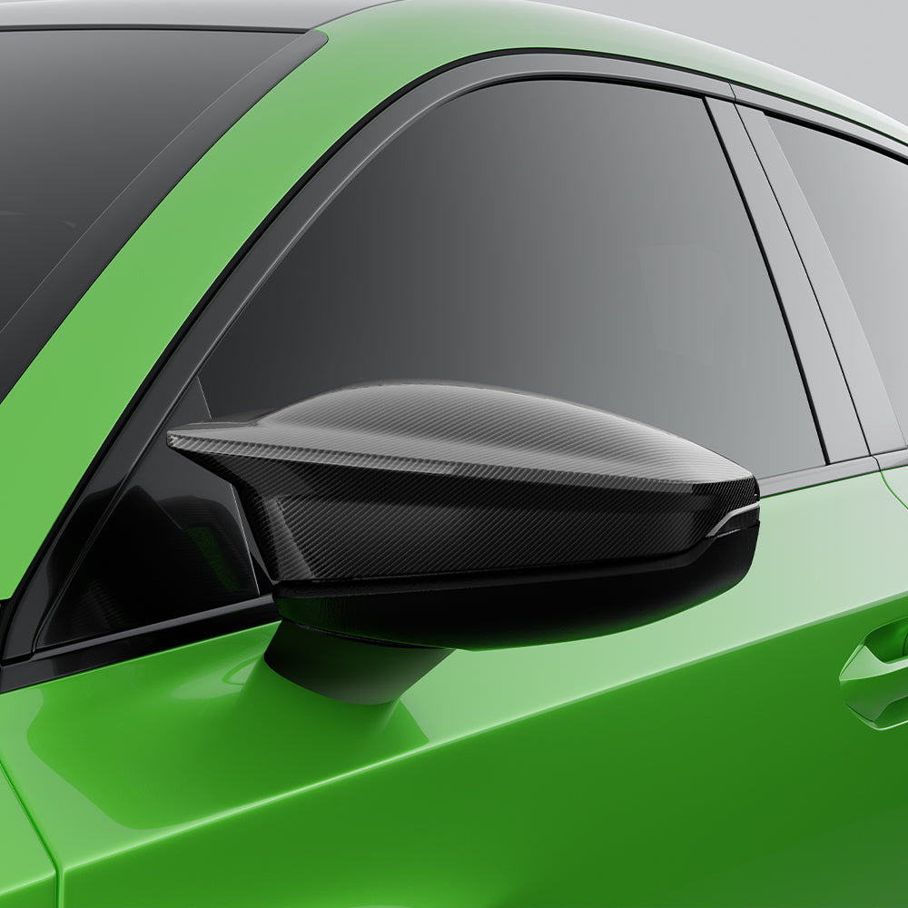 Dry Carbon Spiegelkappen Mirror Caps passend für Audi RS3 8Y Facelift