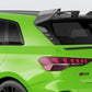 Dry Carbon Heckscheiben Finnen Flaps Aufsatz passend für Audi RS3 8Y Facelift