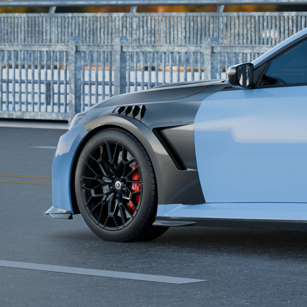 Dry Carbon Kotflügel SQ Style für BMW M2 G87 inkl. LCI und CS