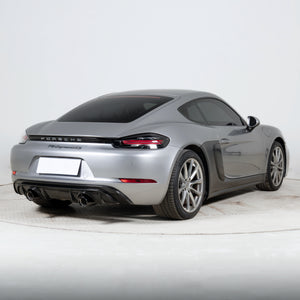 Dry Carbon Heckdiffusor "GT-Style" inkl. Auspuffblenden für Porsche Cayman & Boxster - 982
