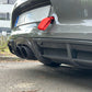 Dry Carbon Heckdiffusor "GT4 Style" für Porsche 981 Cayman + Boxster S/GTS