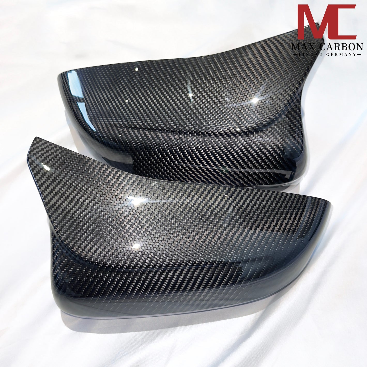 Dry Carbon Spiegelkappen für BMW M5 F90 / M8 F91 F92 F93 / M850i LCI / M550i G30 G31 / M550i LCI