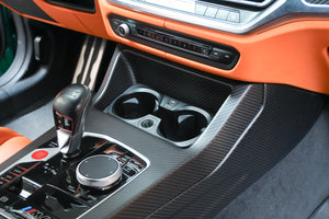 Dry Carbon Mittelkonsole Ersatz für BMW M2 G87 M3 G80 G81 M4 G82 G83 2er M240i G42