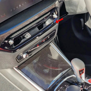 Dry Carbon Klimaanlage Cover Blenden für BMW M2 G87 M3 G80 G81 M4 G82 G83 2er G42 3er G20 G21 4er G22 G23 G26 mit ID8.5